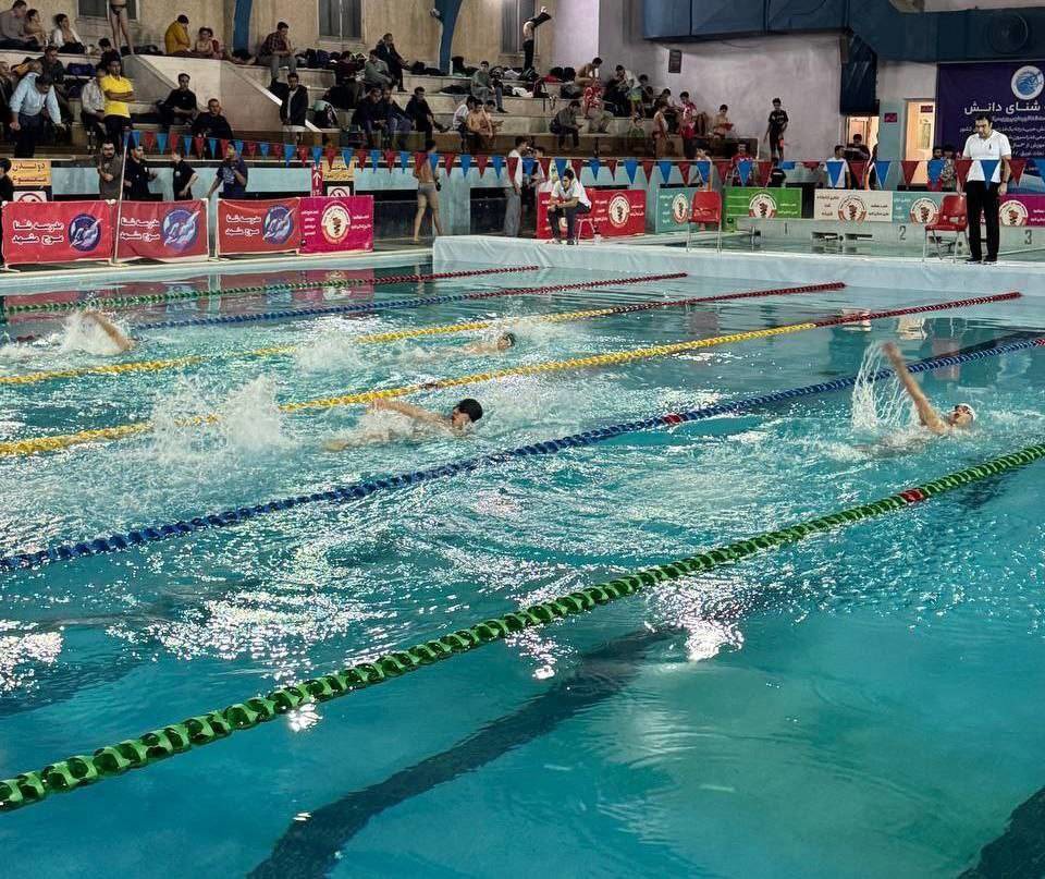 پایان مرحله دوم لیگ شنای خراسان رضوی