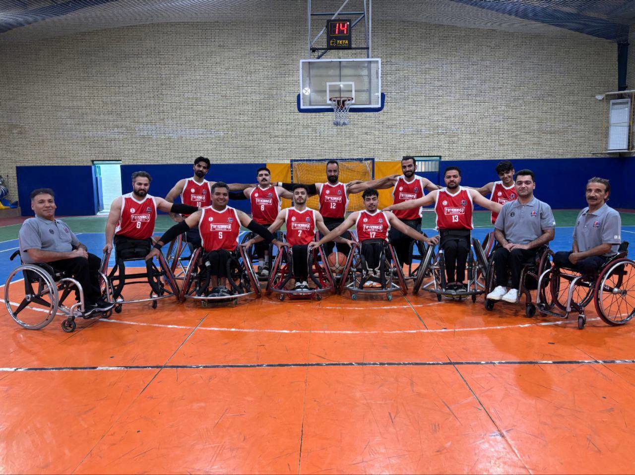 پیروزی تیم فیاض‌بخش در هفته اول لیگ برتر بسکتبال با ویلچر