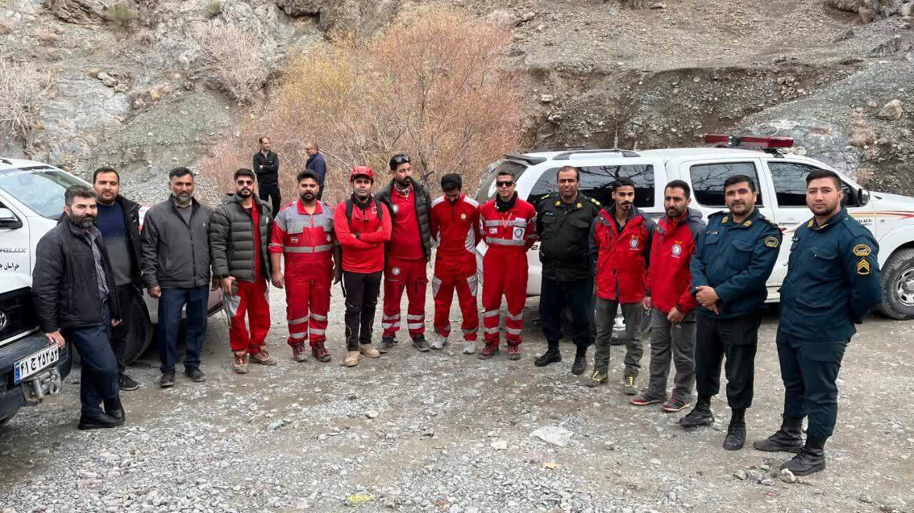 پایان موفقیت‌آمیز عملیات جست‌وجوی مفقودی ۲۰ ساله در منطقه کوهستانی بند دره بیرجند
