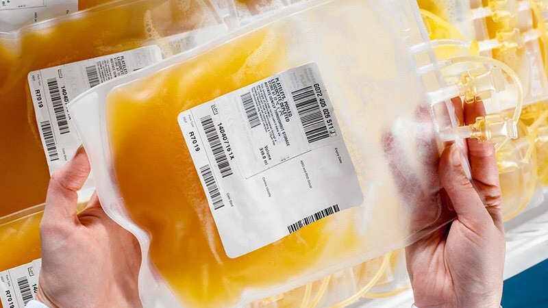 نیاز کشور به یک میلیون لیتر پلاسما