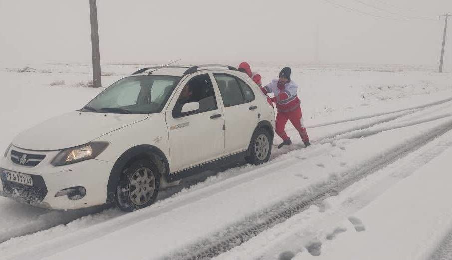 کولاک و برف در محورهای خراسان رضوی