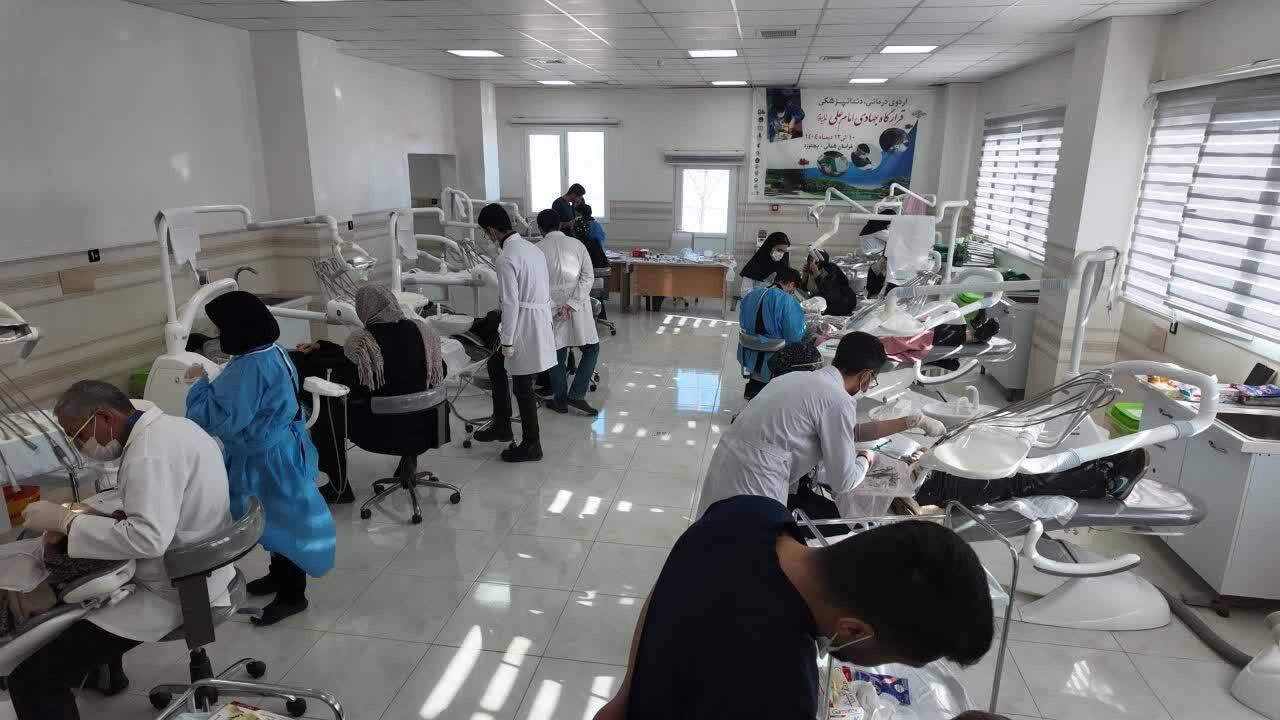 آغاز ارائه خدمات رایگان دندان‌پزشکی به مددجویان خراسان شمالی