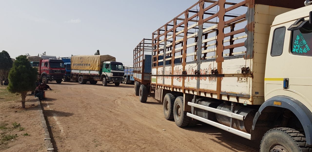 صادرات بیش از ۶۲۹ هزار تن کالا از پایانه مرزی ماهیرود سربیشه