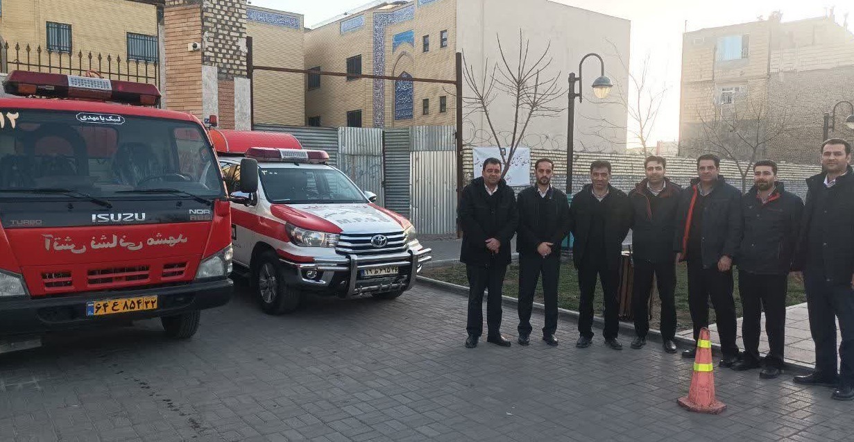 فعالیت مجدد ایستگاه آتش‌نشانی آسیب دیده از حملات تروریستی در مشهد