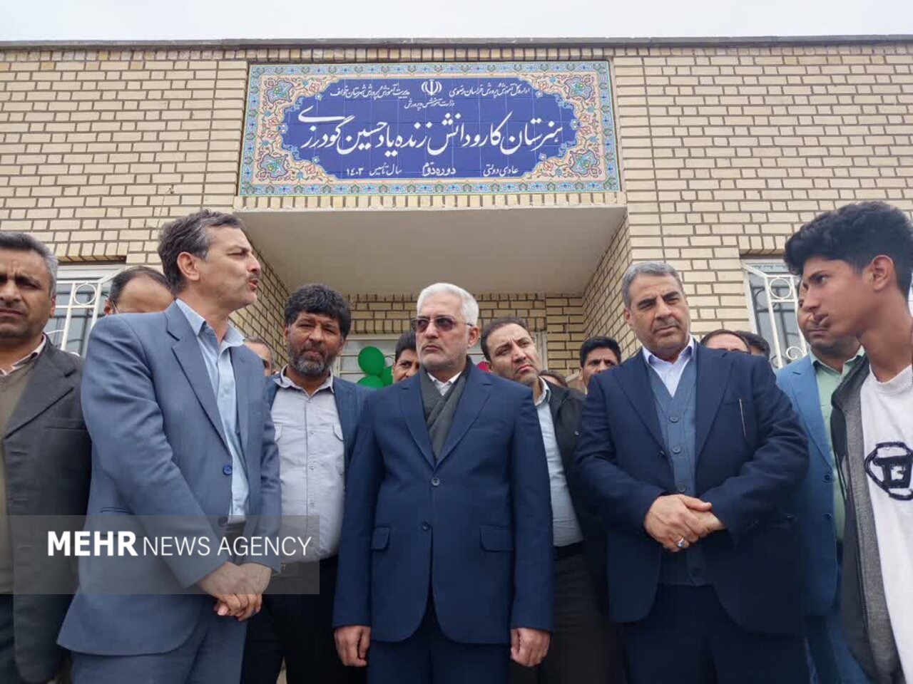 یک هنرستان فنی‌وحرفه‌ای در روستای چاه گچی خواف به بهره‌برداری رسید