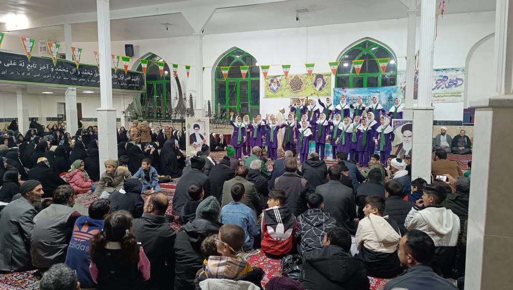 برگزاری جشن نیمه شعبان در حسینیه علیای شهر کدکن