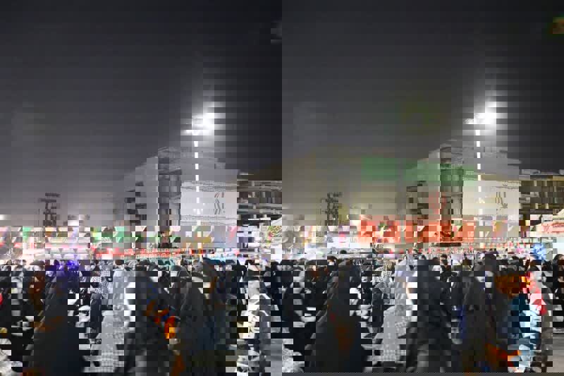 جشن عید نیمه شعبان در مشهد مقدس