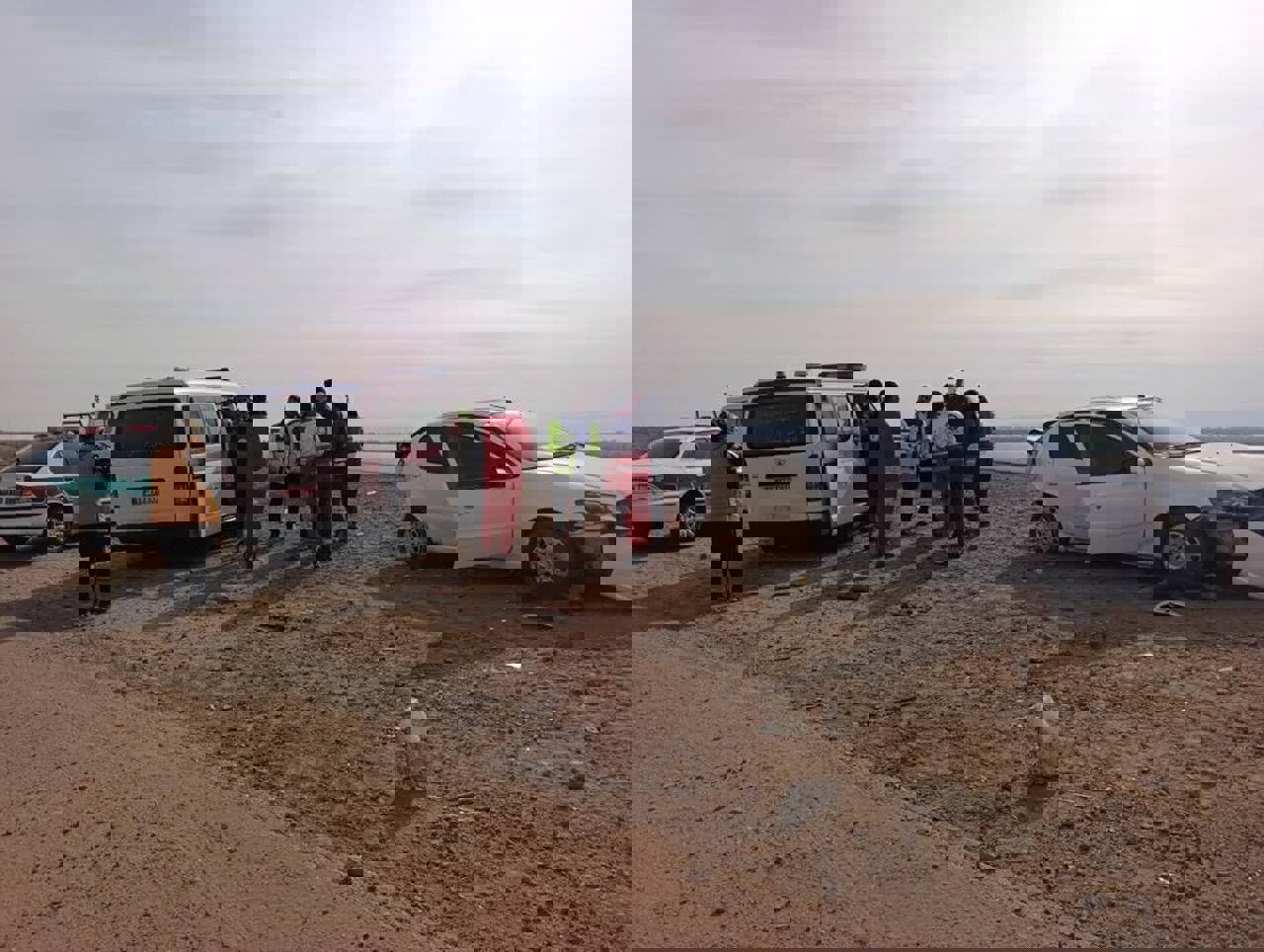 محبان: امدادگران خراسان شمالی جان ۱۰ مصدوم واژگونی خودرو را نجات دادند