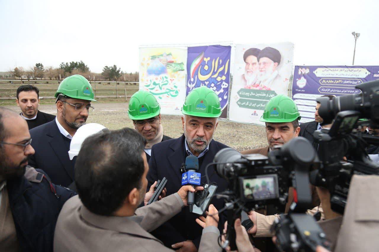 آغاز عملیات اجرایی طرح بازیابی گاز کربنیک پالایشگاه گاز سرخس