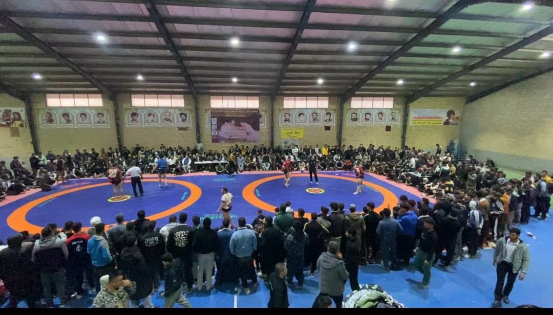 برگزاری رقابت‌های پرشور کشتی با چوخه در روستای رباط سمنگان تربت جام