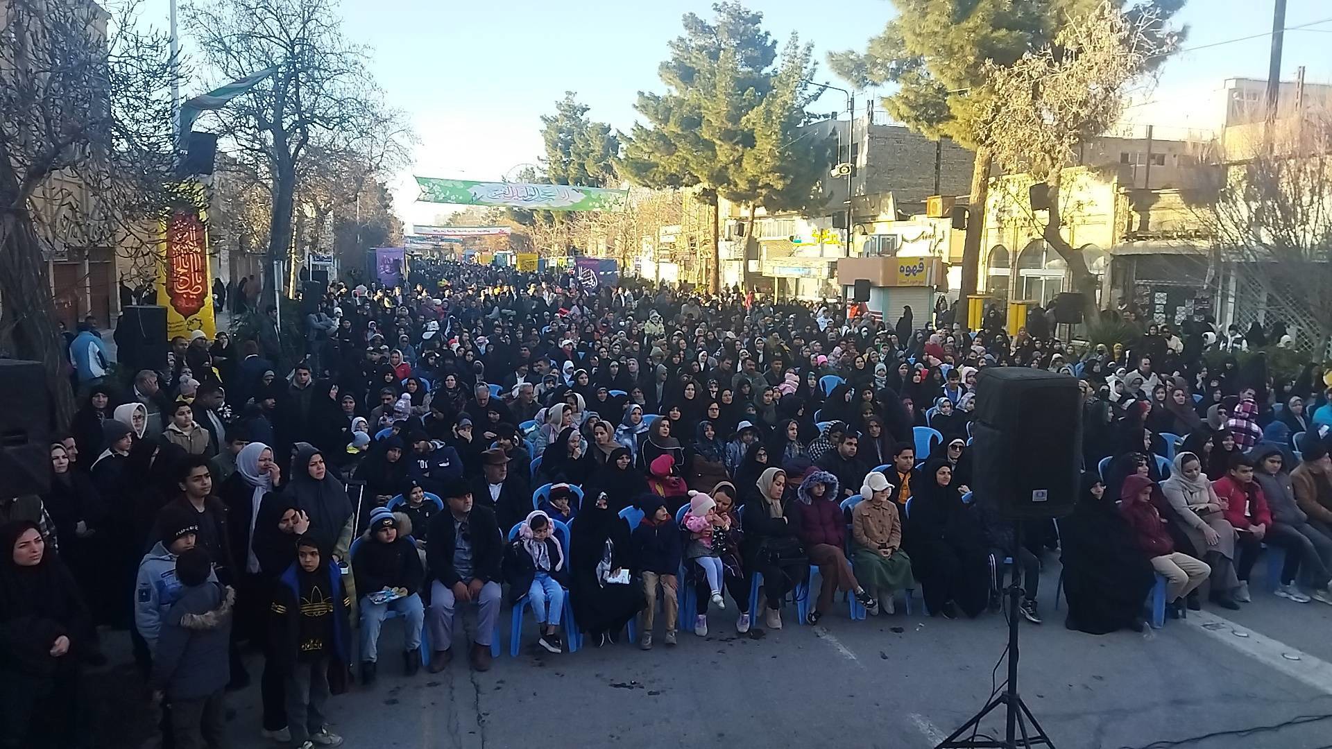 برپایی جشن بزرگ خیابانی نیمه شعبان و گرامیداشت دهه فجر در نیشابور