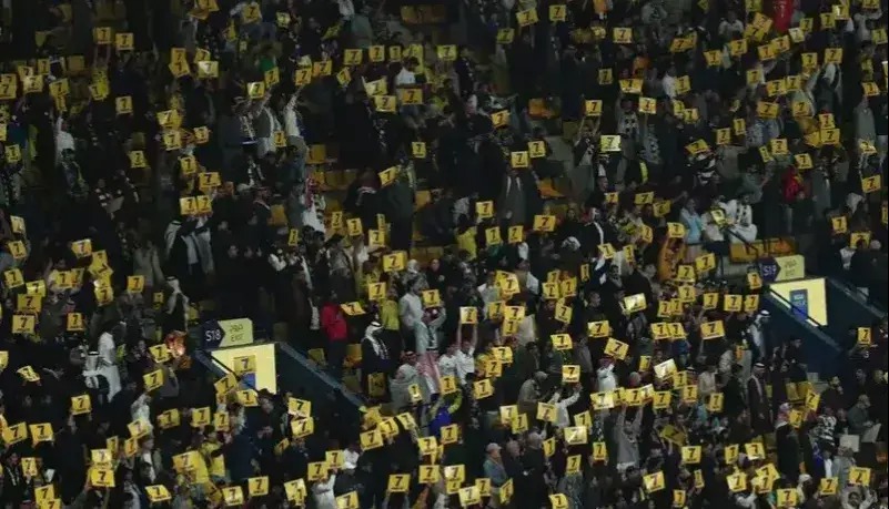 حمایت تمام‌قد هواداران النصر از رونالدو