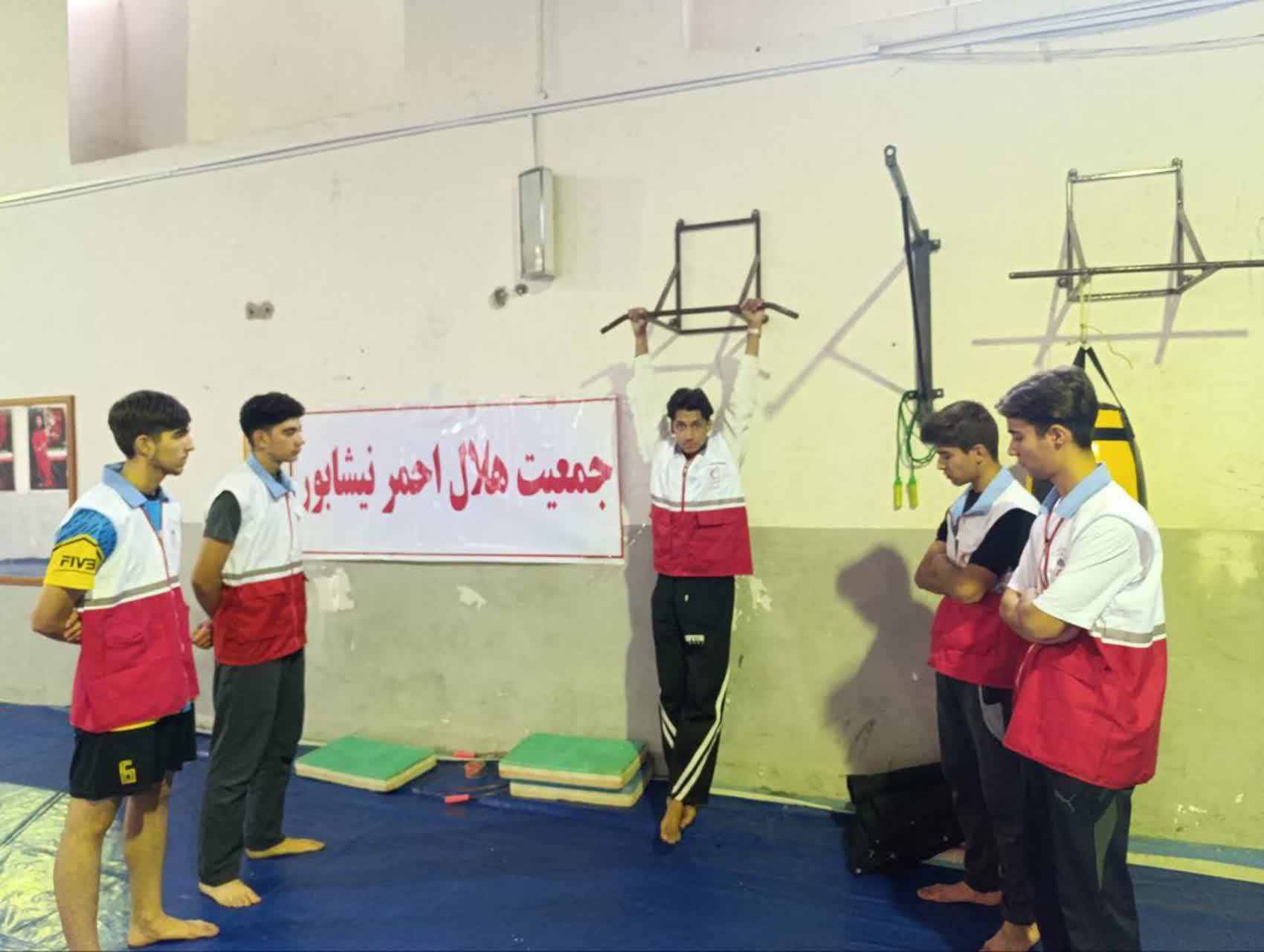 برگزاری مسابقات ورزشی جام قهرمان محله در نیشابور