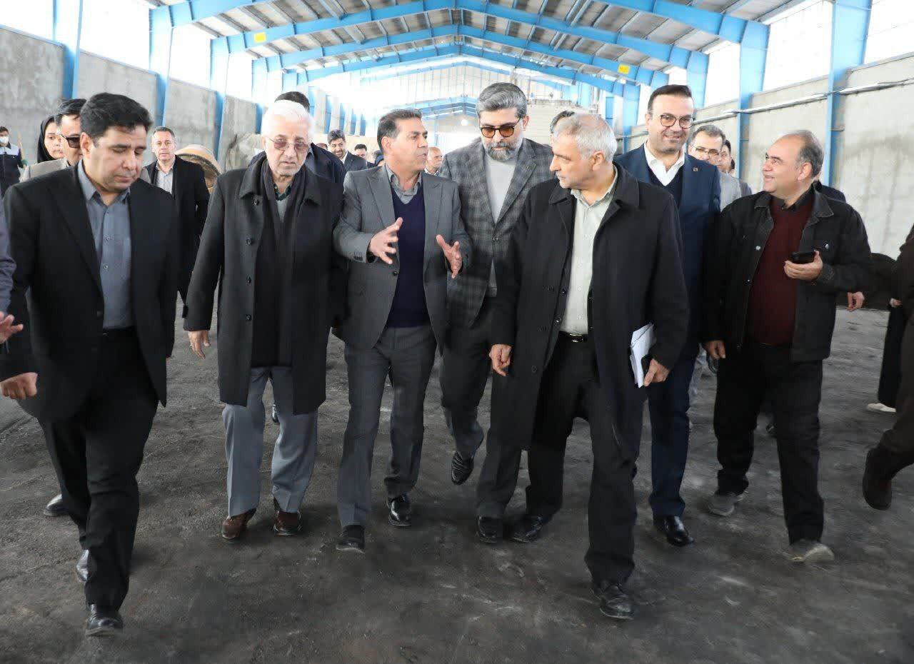 بهره برداری از شرکت کیا الکترود شرق با حضور استاندار خراسان شمالی