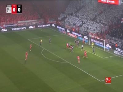 خلاصه بازی یونیون برلین ۱ - آینتراخت فرانکفورت ۱