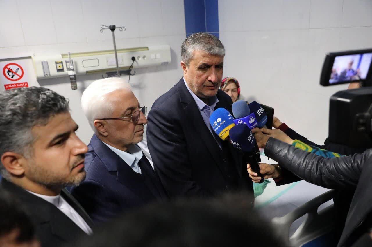 افتتاح سیزدهمین کلینیک زخم بیمارستان خاتم الانبیا در شیروان