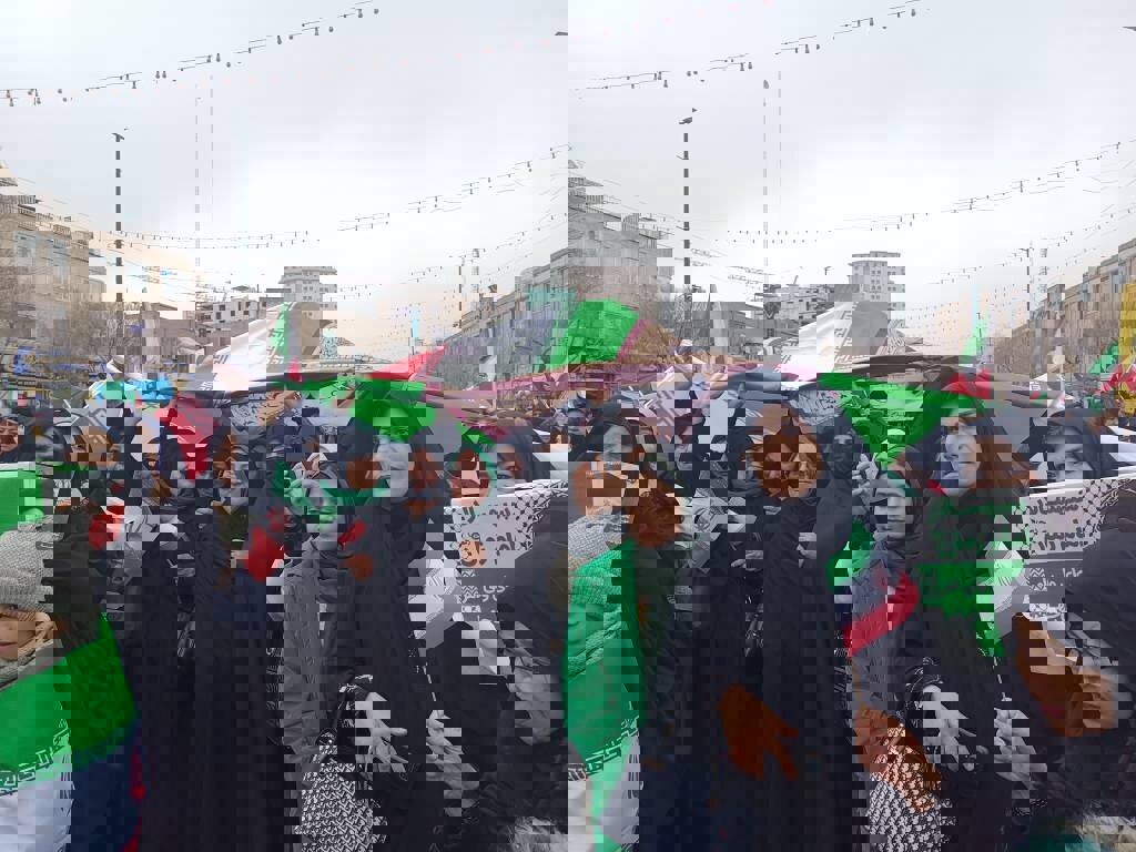 آغاز راهپیمایی ۲۲ بهمن در مشهدالرضا(ع)