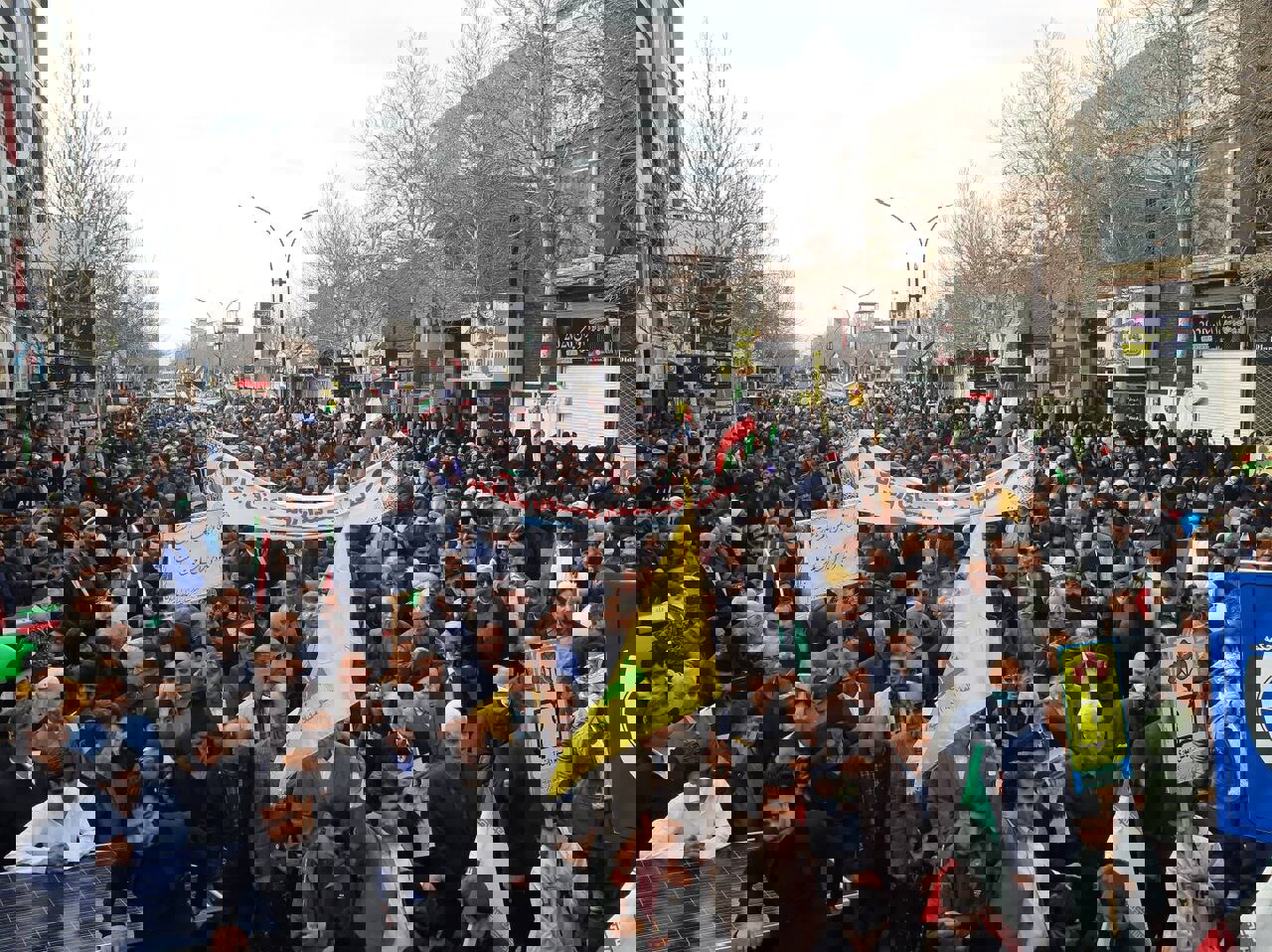 عهد و پیمان دوباره مردم کاشمر در یوم الله ۲۲ بهمن