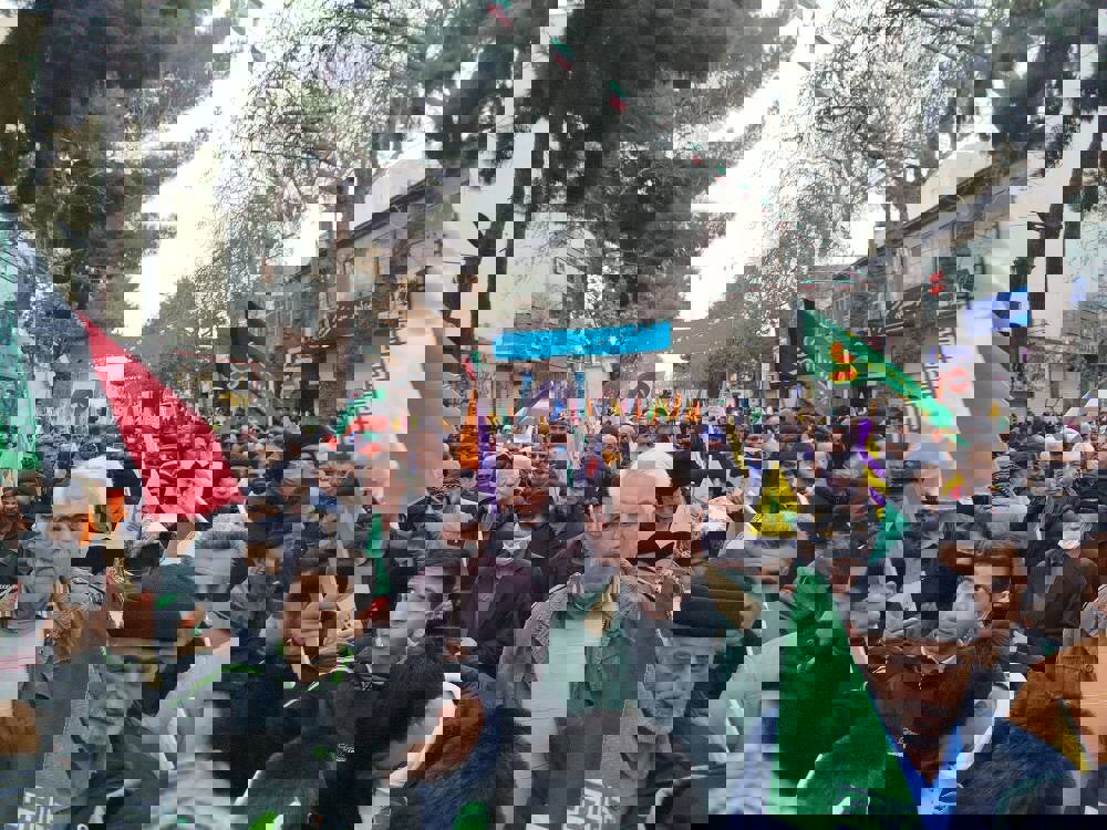 آغاز راهپیمایی ۲۲ بهمن در بجنورد