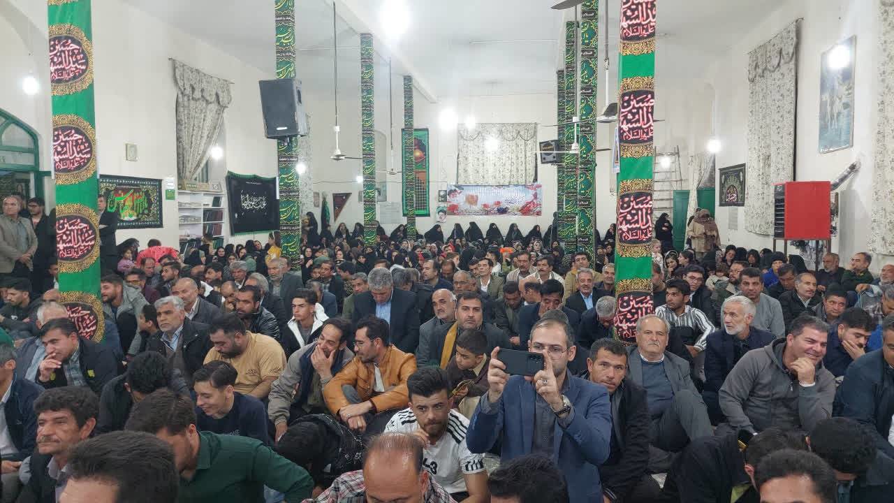 برگزاری یادواره ۵ شهید روستای علی آبادک، بخش شهرآباد بردسکن