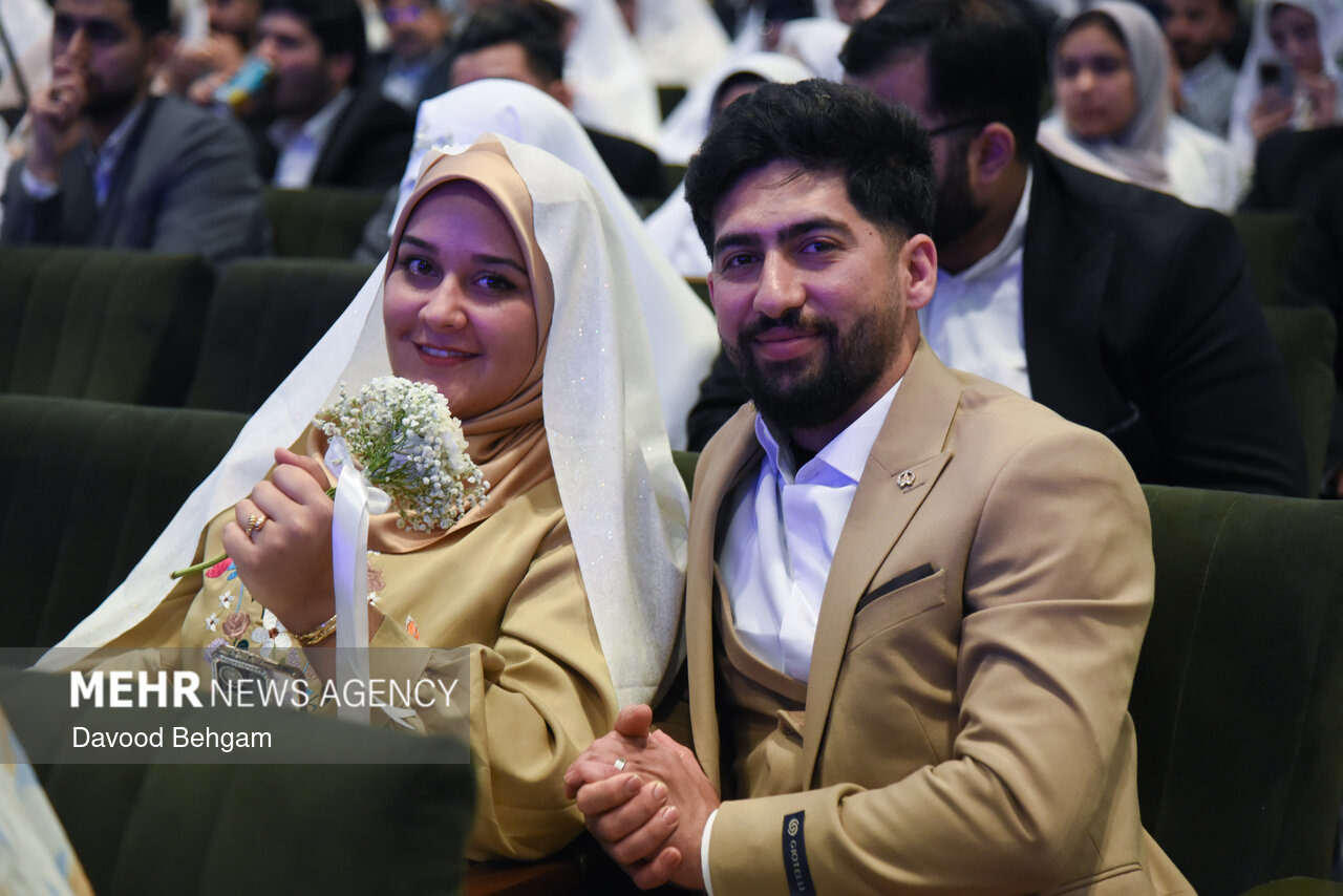 ثبت بیش از ۵۰۰ ازدواج در مساجد خراسان رضوی