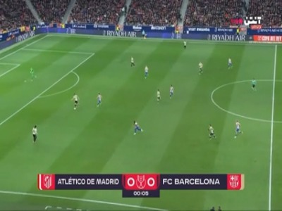 خلاصه بازی اتلتیکومادرید ۴ - بارسلونا ۰