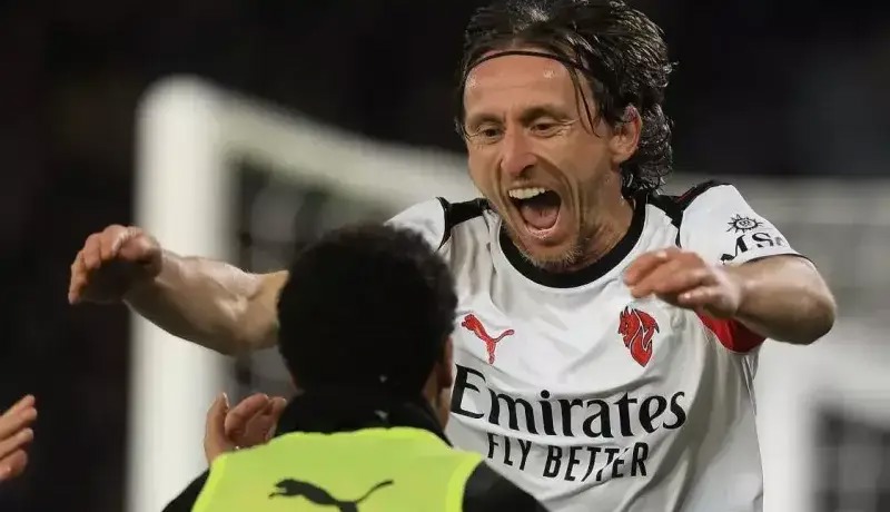 ذوق مودریچ از مقایسه با مارادونا: خیلی خوشحالم!