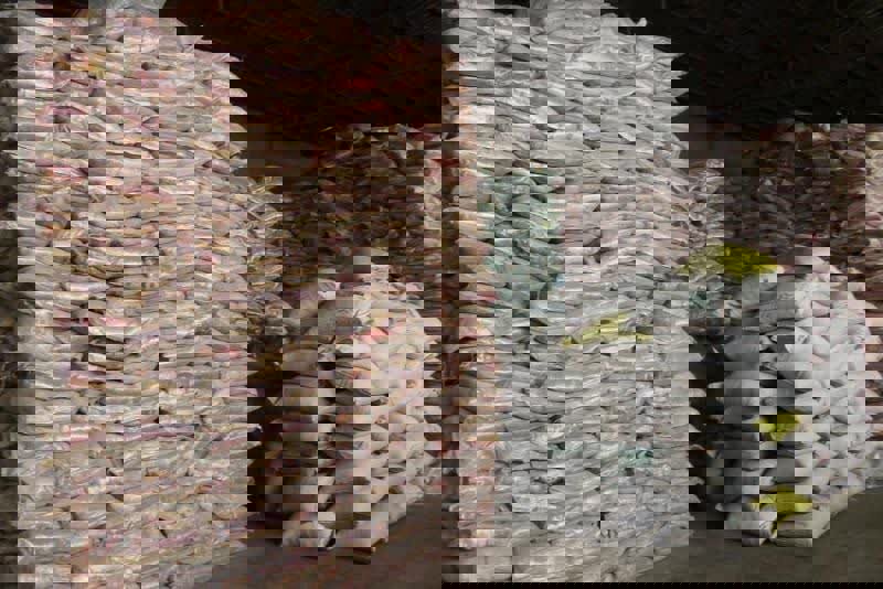 کشف ۶ تن برنج پاکستانی قاچاق در چناران