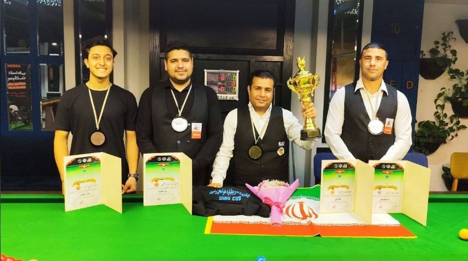 پایان مسابقات رنکینگ اسنوکر خراسان رضوی