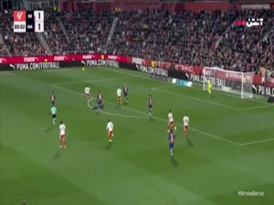 گل دوم خیرونا به بارسلونا توسط بلتران