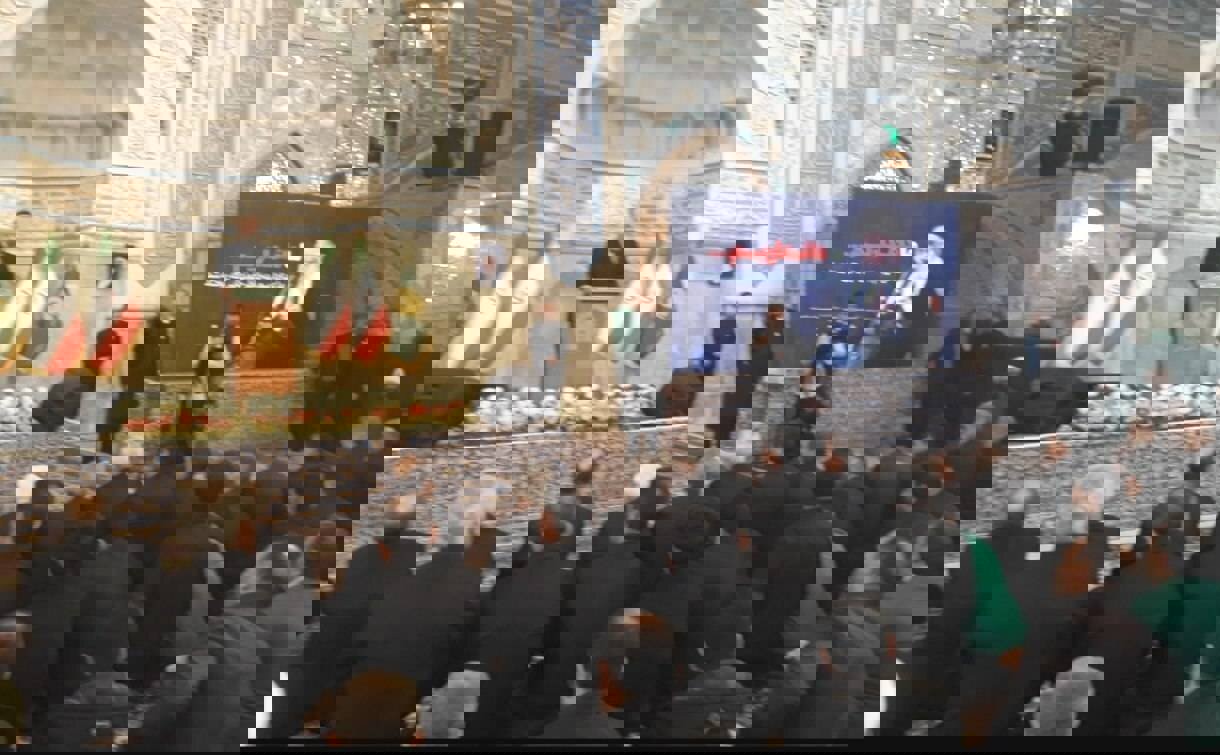 مراسم اربعین شهدای حوادث دی ماه در مشهد