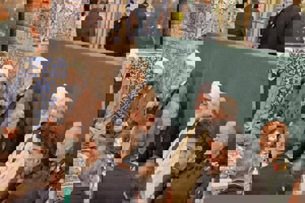 حضور رئیس جمهور در آئین اربعین شهدای دی ماه در مشهد