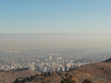 هوای ناسالم مشهد در ۲۹ بهمن، برای گروه‌های حساس