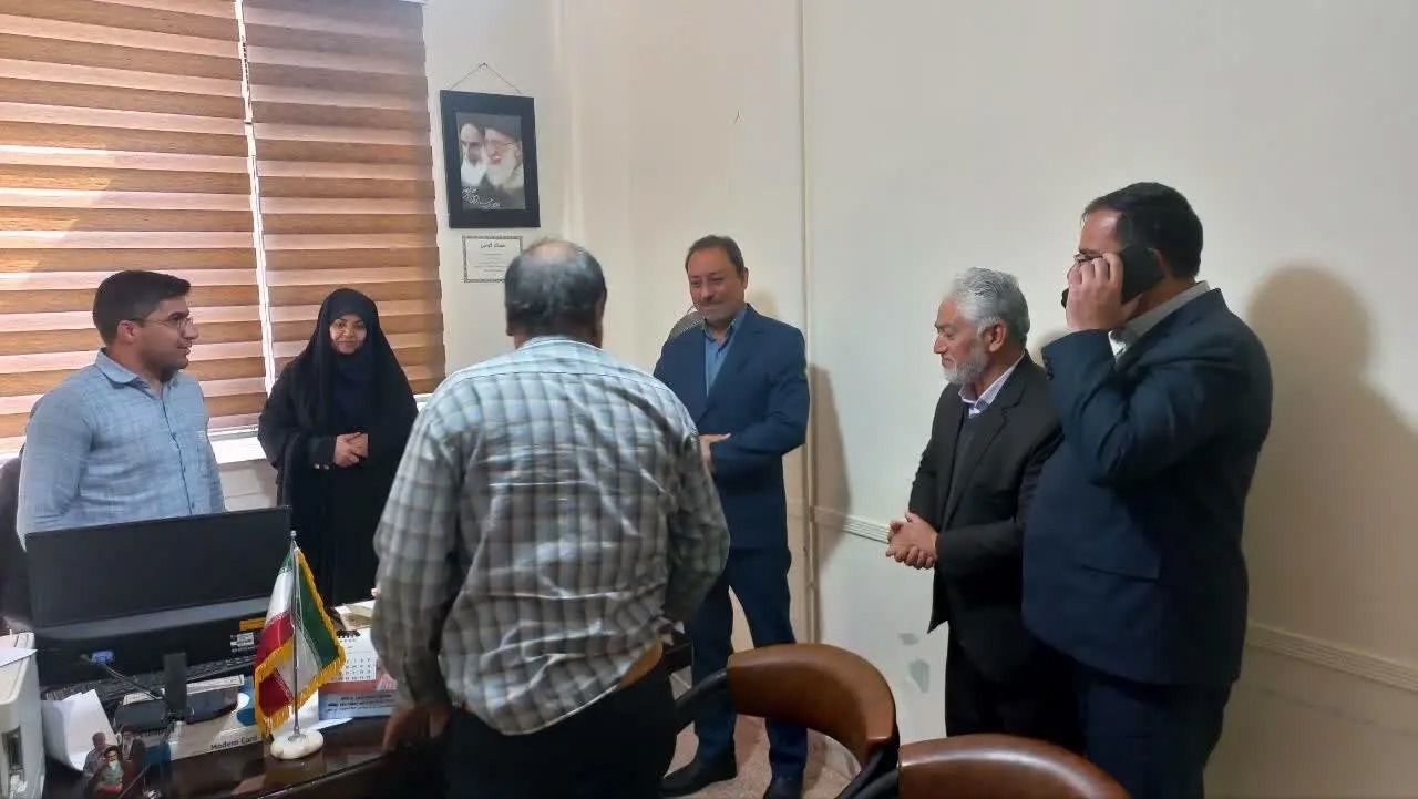 بازدید میدانی فرماندار از ستاد انتخابات بخش مرکزی جغتای