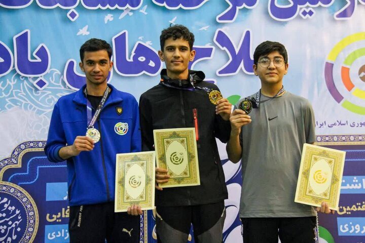 ورزشکار خراسان شمالی قهرمان تیراندازی جایزه بزرگ کشور شد