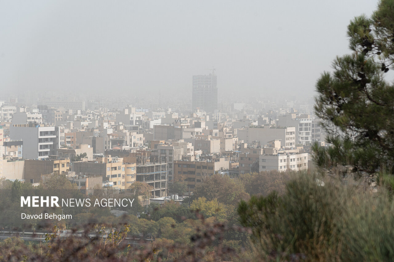 هوای مشهد در وضعیت قرمز قرار گرفت
