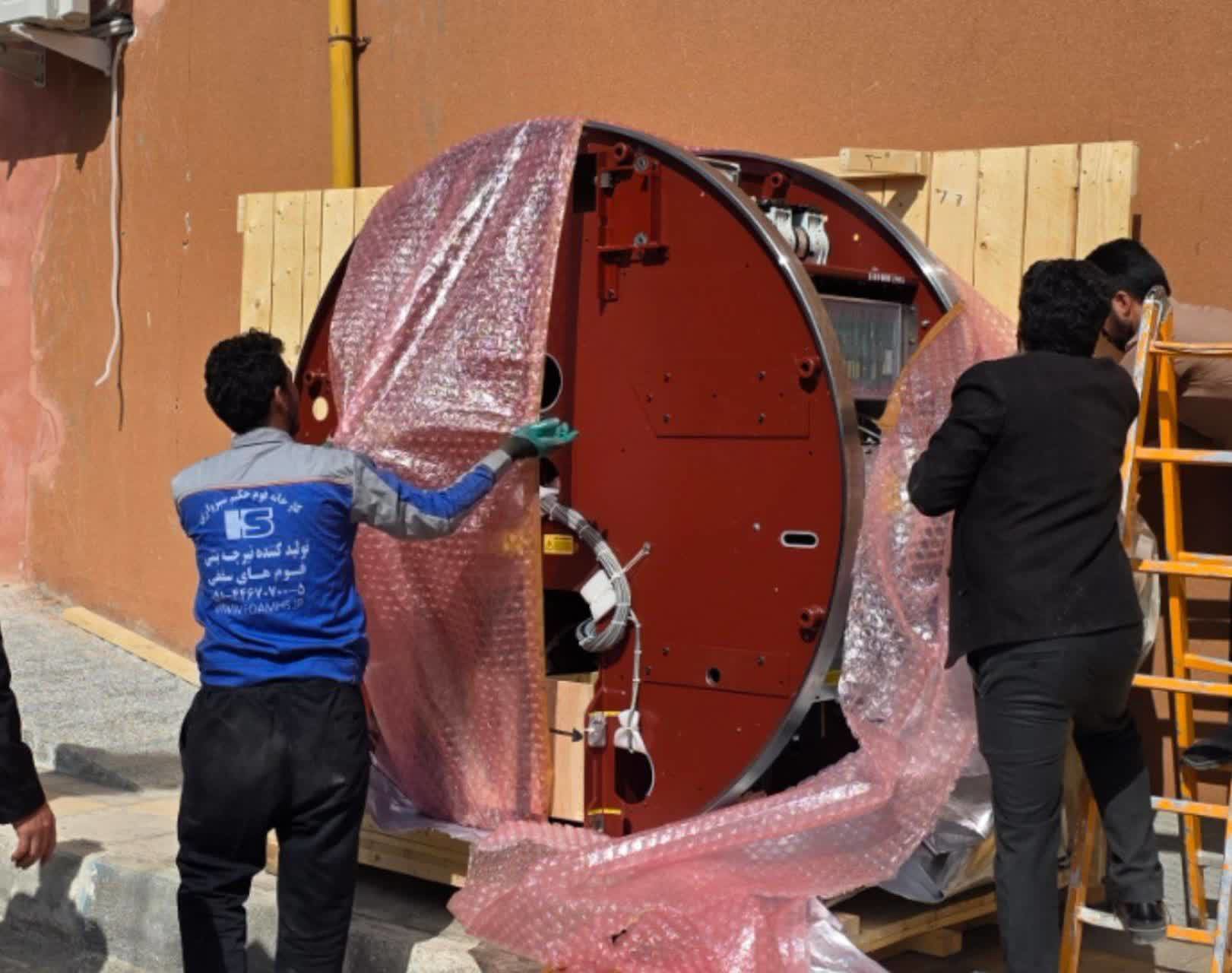 نصب دومین دستگاه پرتو درمانی در بیمارستان واسعی سبزوار