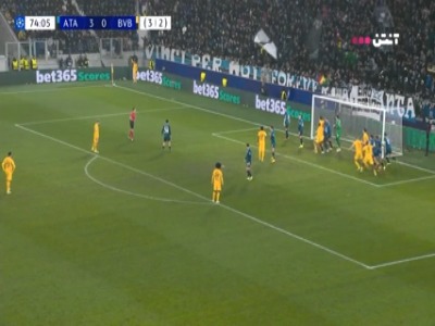 گل اول دورتموند به آتالانتا (آدیمی)