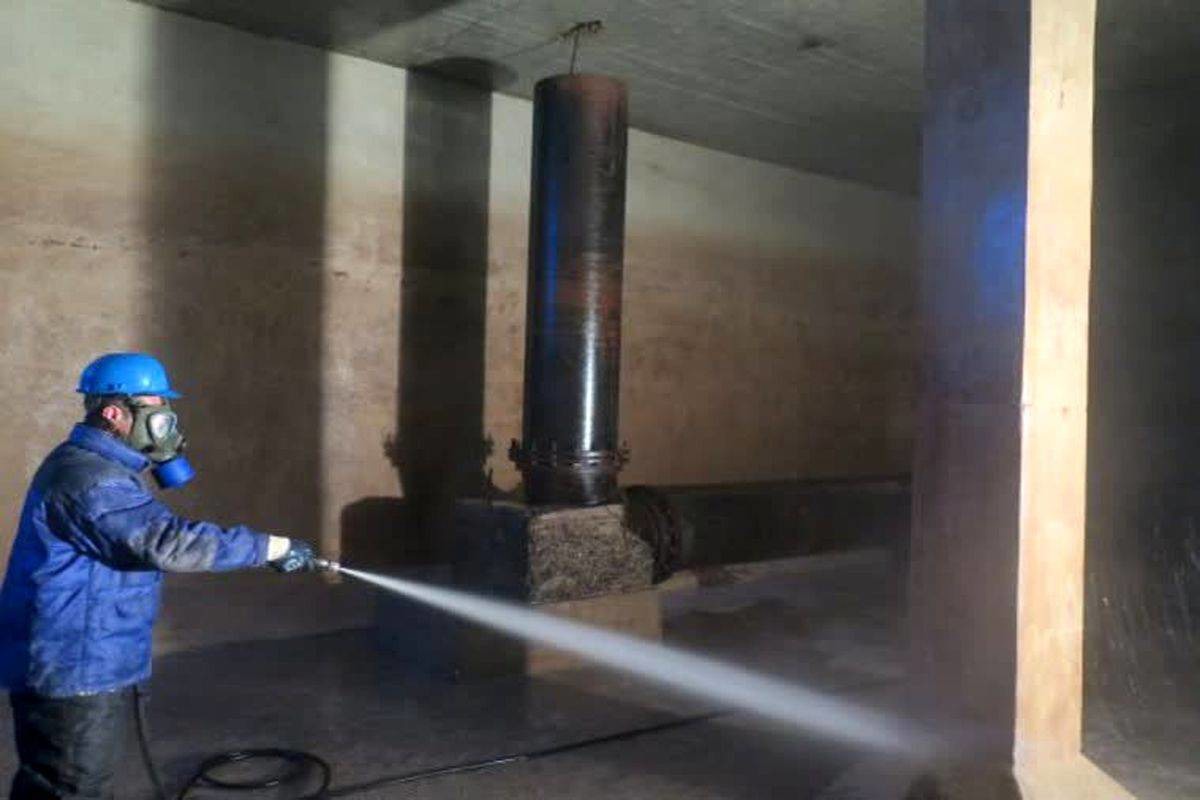 شست و شوی ۱۴۰ هزار مترمکعب مخازن ذخیره آب مشهد