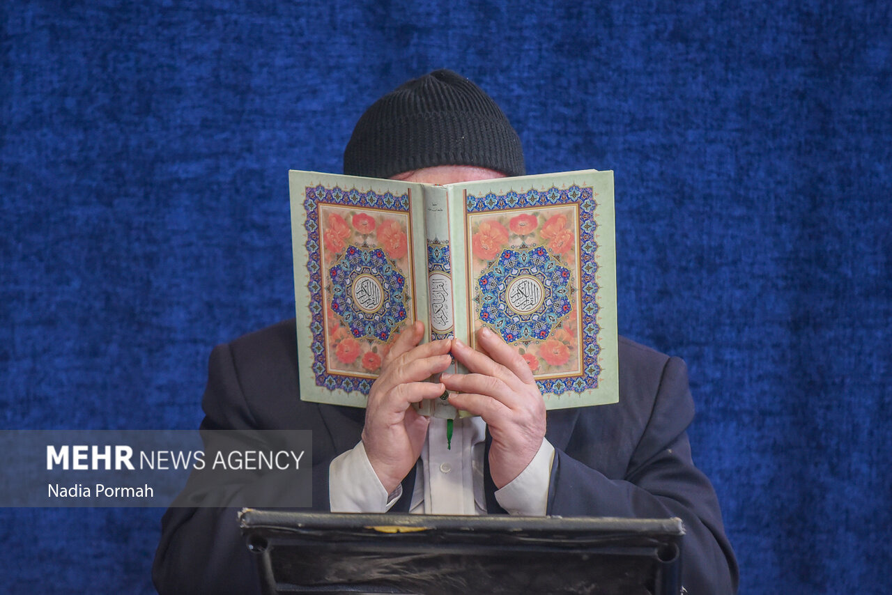 محفل جزء‌خوانی قرآن کریم ویژه ماه رمضان در شیروان برگزار شد