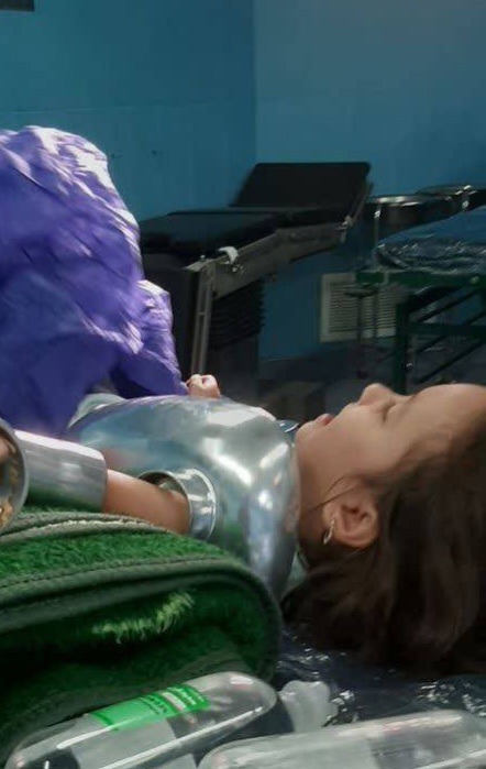 آزاد سازی دست کودک چهار ساله از داخل چرخ‌گوشت در فریمان