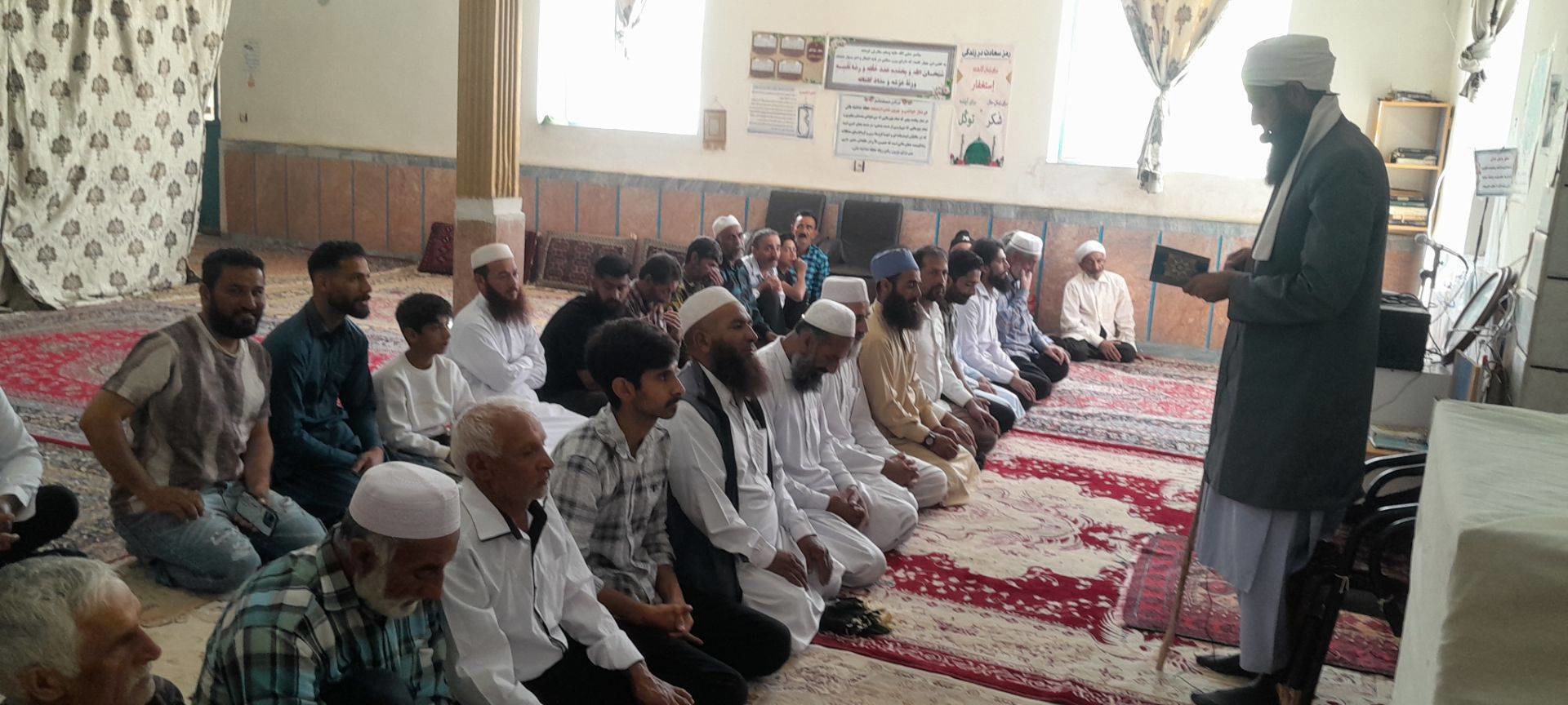 اقامه نماز عید قربان در بخش رخ تربت حیدریه