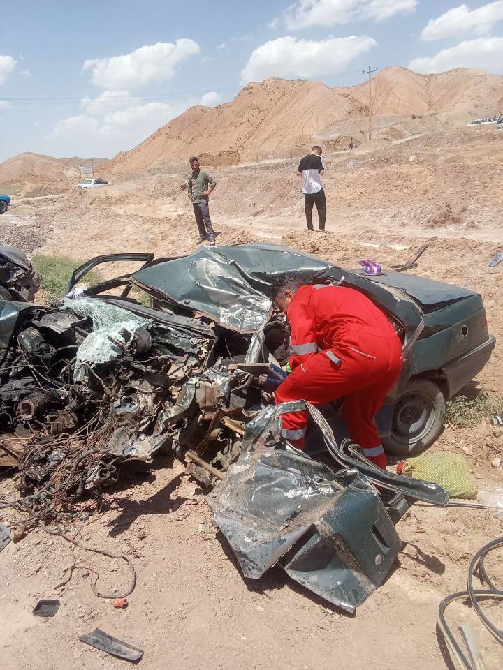 تصادف در محور فیروزه به قوچان با ۲ جانباخته