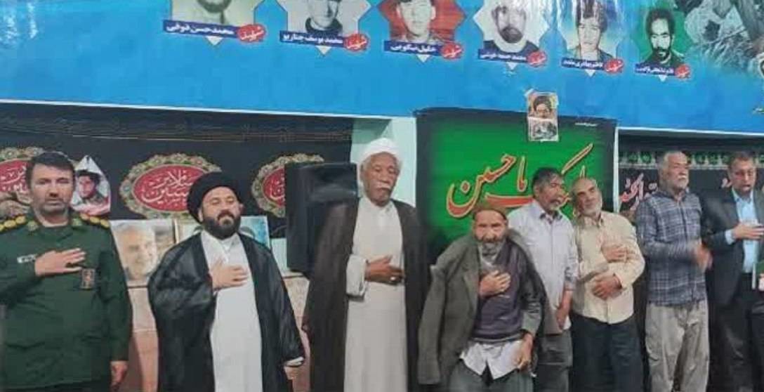 یادواره ۱۴ شهید روستای کاریز سوخته قلندرآباد فریمان برگزار شد