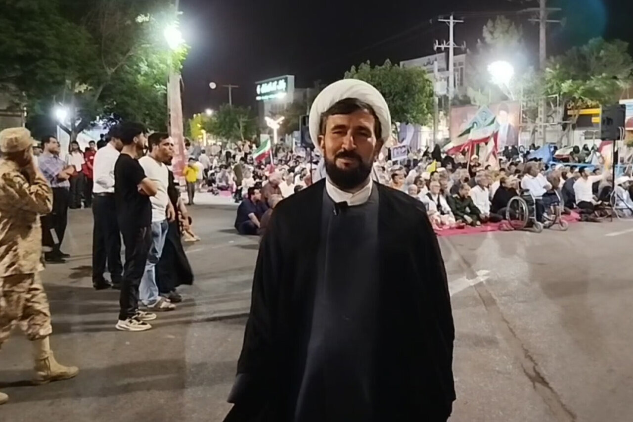 دعوت رئیس اداره تبلیغات اسلامی تایباد از مردم برای حضور در جشن غدیر