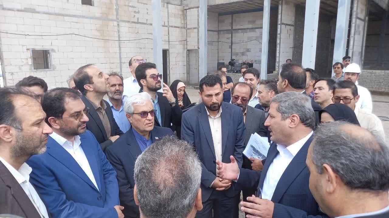 بازدید معاون وزیر راه از طرح‌های نیمه تمام سبزوار