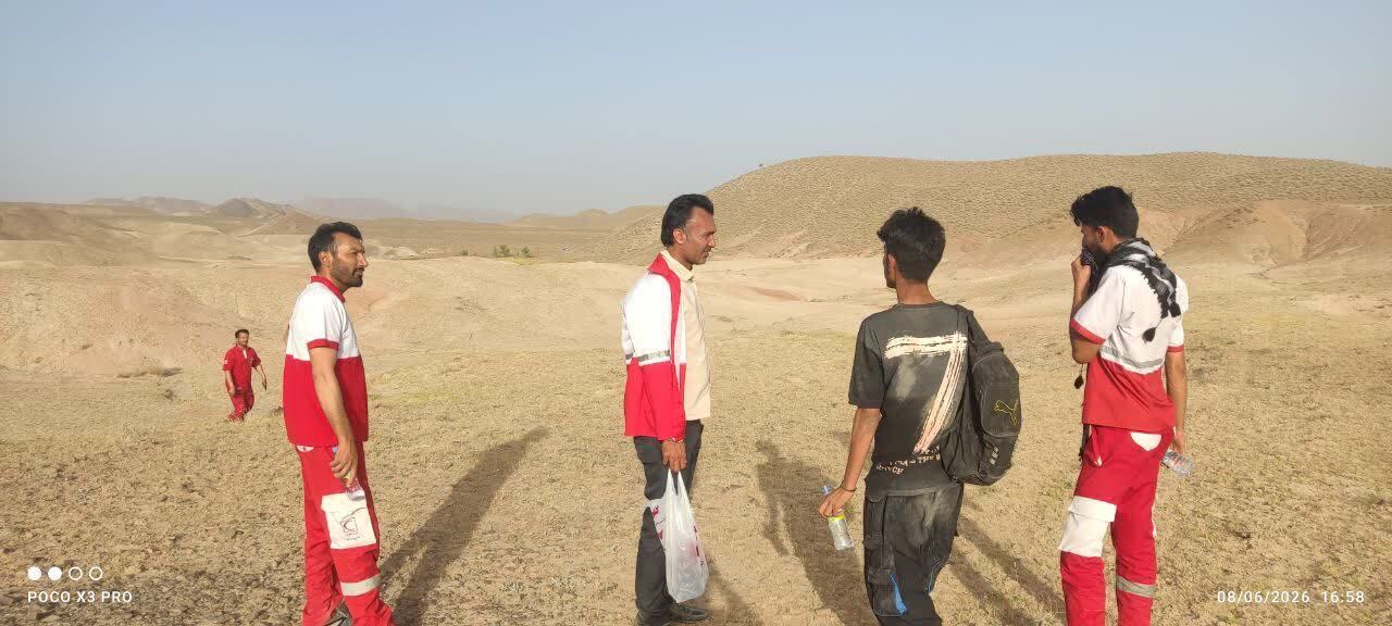 پیدا شدن جوان مفقودی در کوه‌های بوکی خوسف