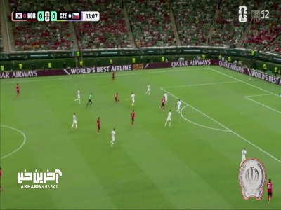 شوت سنگین این بئوم را دروازه‌بان چک دفع کرد