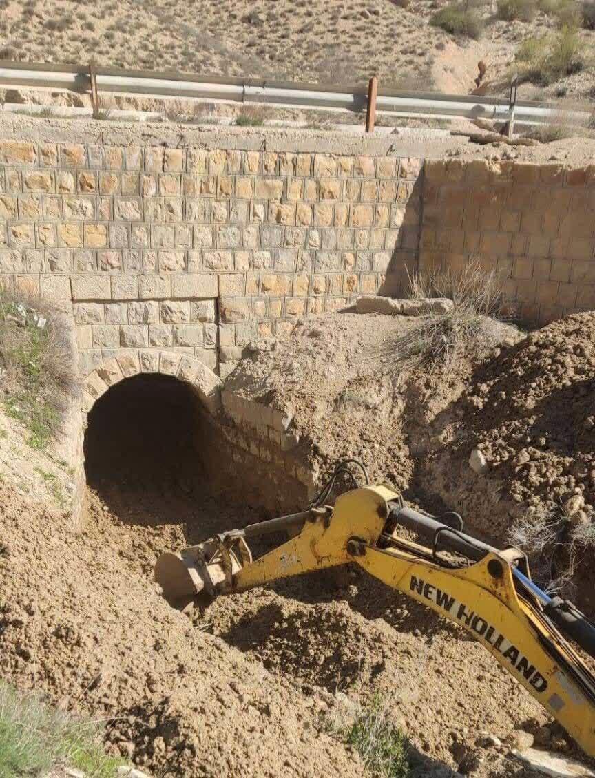 ۸ دستگاه ابنیه فنی در محور‌های خراسان شمالی تعمیر شد