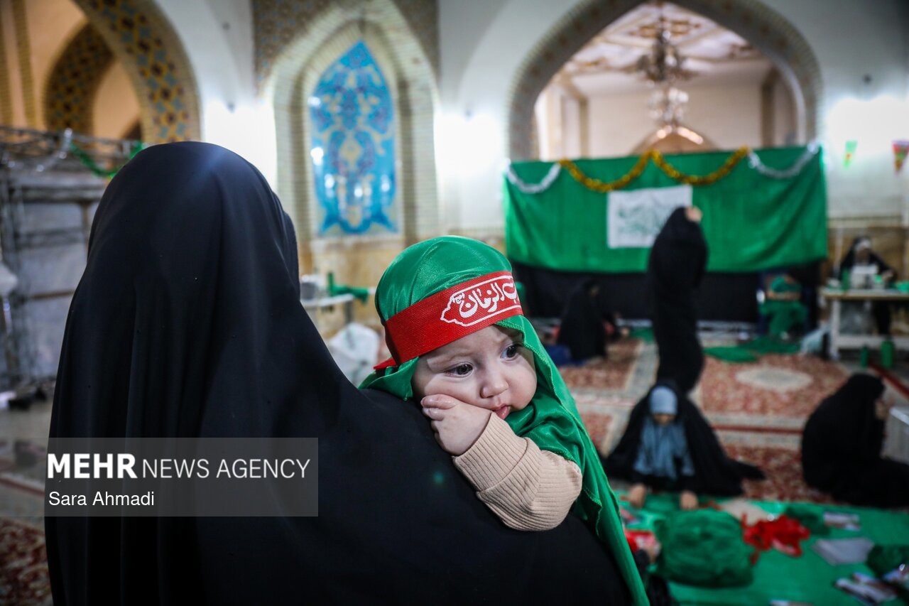 همایش شیرخوارگان حسینی در بجنورد